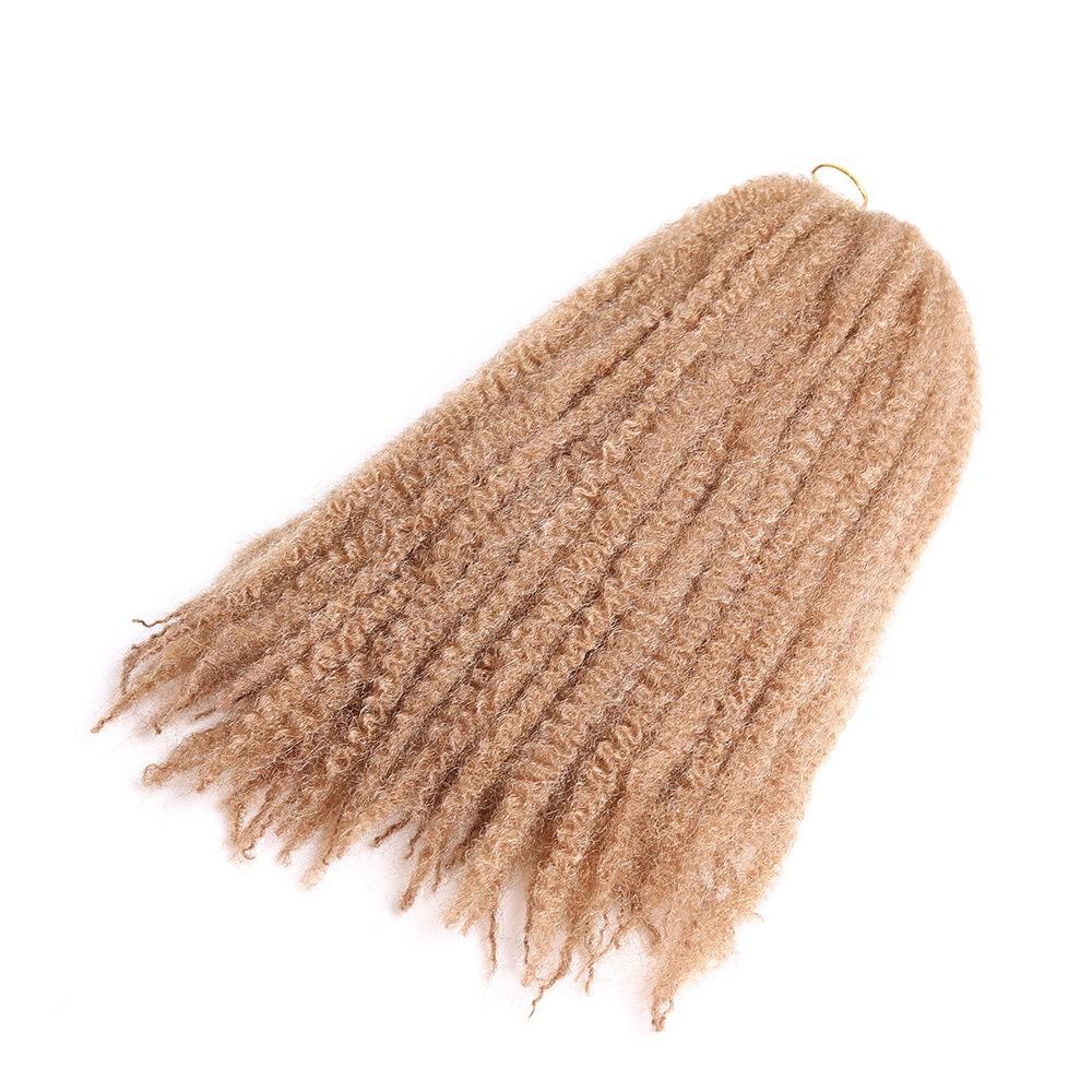 Bộ Tóc Giả Kiểu Thắt Bím Bằng Sợi Tổng Hợp Mềm Chịu Nhiệt Cao Màu Nâu Đen Dành Cho Nữ