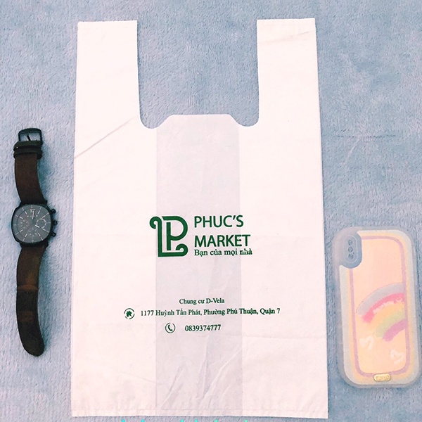 In túi theo yêu cầu In Ấn Bao Bì Văn Trung – Túi siêu thị