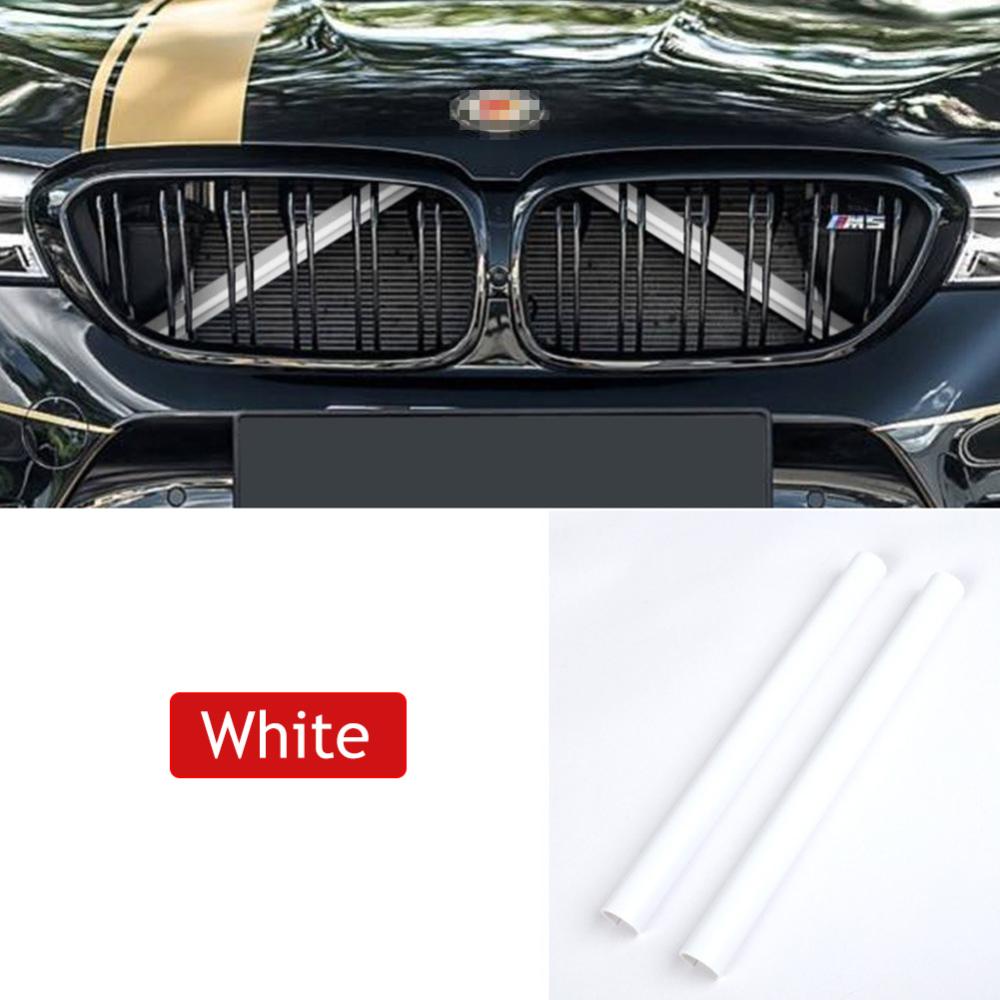 Set 2 Dải Lưới Tản Nhiệt Trước Trang Trí Xe Hơi Thể Thao BMW F30 F31 F32 F33 F34 F36 F20 F21 F22 F23 G29 B8L9