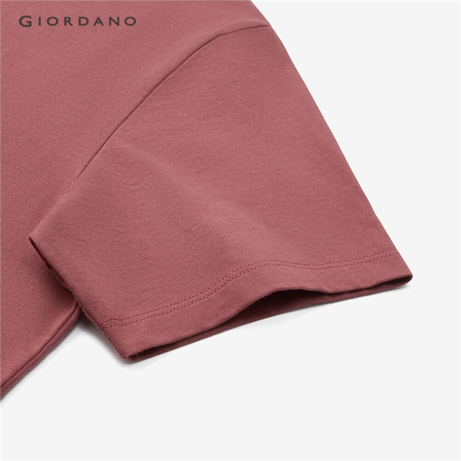 Áo thun GIORDANO 05393384 tay ngắn thời trang mùa hè cao cấp