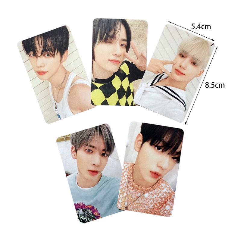 Set 5 Tấm Ảnh Lomo Card Nhóm Nhạc Kpop TXT The Chaos Chapter: FREEZE