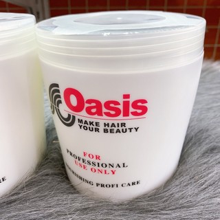 Kem hấp tóc ủ tóc oasis 1000ml xả tóc mềm mượt loại 1 không bết, rụng tóc