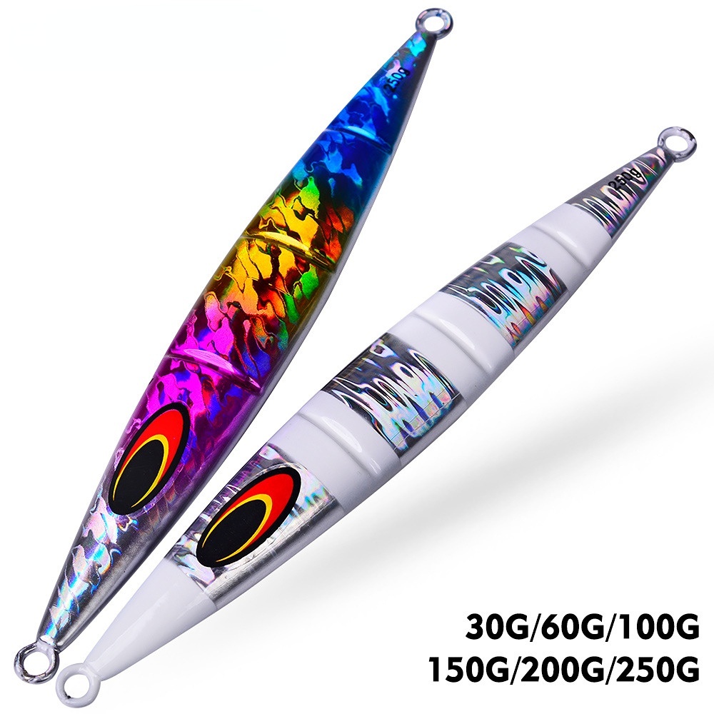 Mồi Câu Cá Giả Bằng Sắt Phát Sáng Trọng Lượng 30g-250g 1406