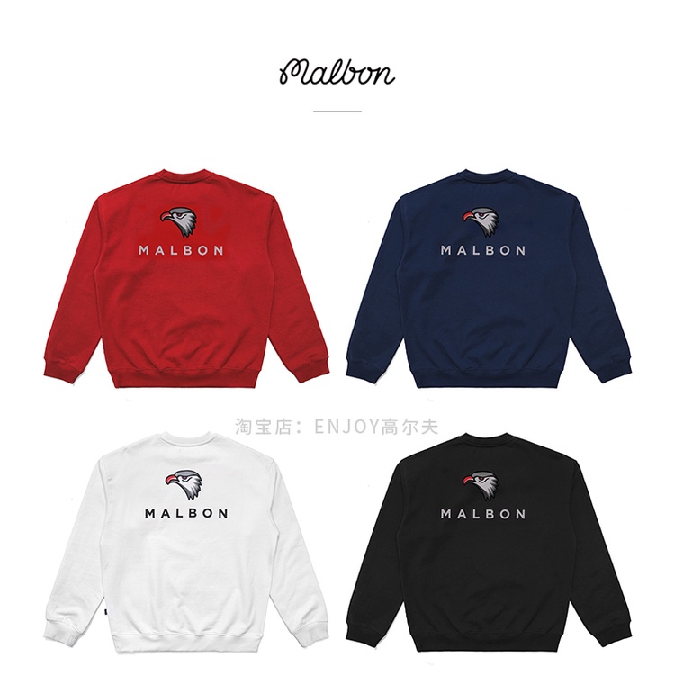 Áo Thun Nam Dài Tay Cổ Thuyền MALBON GOLF