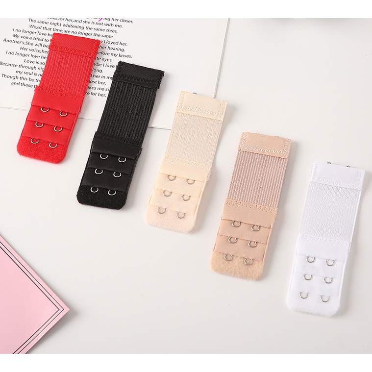 Set 2 Móc Nối Dài Áo Ngực 2 Đầu Móc Mềm Mại Và Thoải Mái