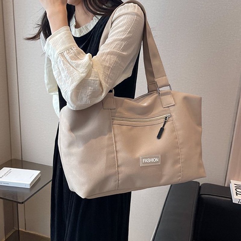 Túi Đeo Vai Bằng Vải nylon Sức Chứa Lớn Thiết Kế Đa Dạng Đơn Giản Cho Nữ