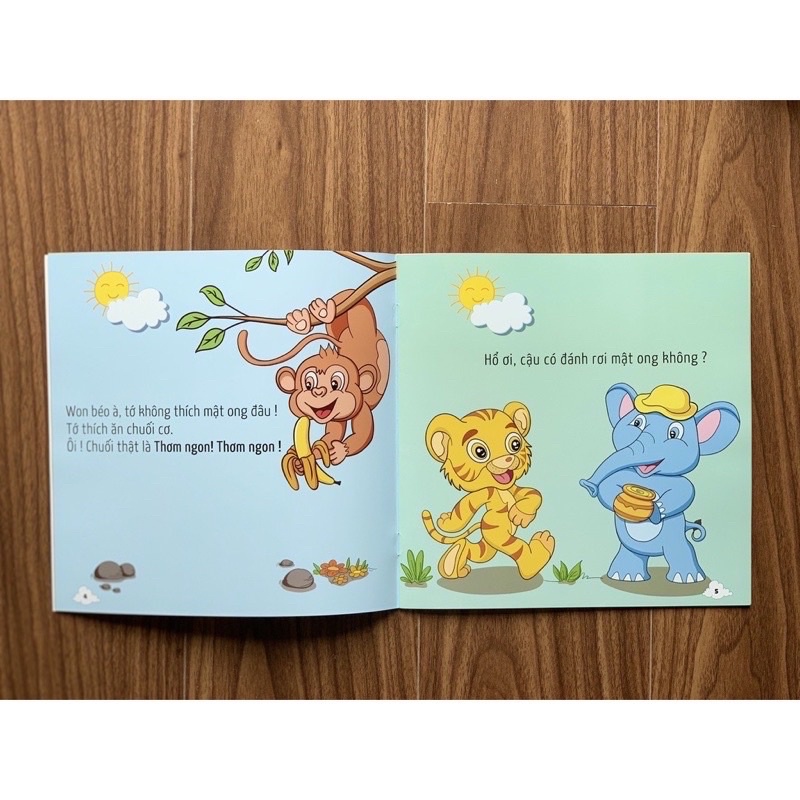 Sách- Bộ 5 cuốn Won và những người bạn