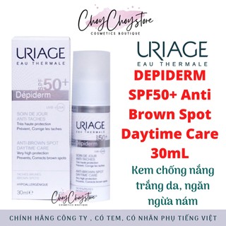[TEM CTY] Kem Trắng Da, Chống Nắng URIAGE Depiderm Anti Brown Spot Daytime Care SPF50 30mL -  Ban Ngày 30ml