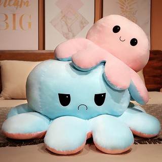  Xj9v Sofa Búp Bê Bạch Tuộc Lật Khổng Lồ Thay Đổi Mặt Bạch Tuộc Gối Sang Trọng Hoạt Động Đồ Chơi Đệm Búp Bê Quá Khổ Cô Gái Quà Tặng Trẻ Em Quà Tặng Sinh Nhật Labrador Sang Trọng Búp Bê Đồ Chơi Trẻ Em Gấu Bông Đồ Chơi Trẻ Em Slime labububu Capybara Búp Bê l 
