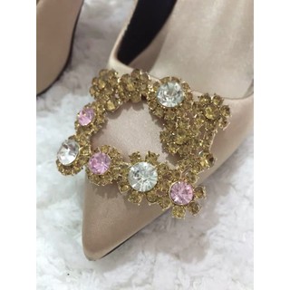 (HÀNG ORDER) Giày cao gót đính đá Ulzzang