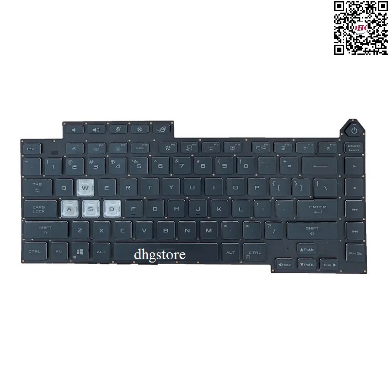 Bàn phím laptop Asus ROG Strix G15 G513 G513IH G513RW G513RC G513RM G513QR G513QE G513QC G513IM G513IE G513IC Có Đèn