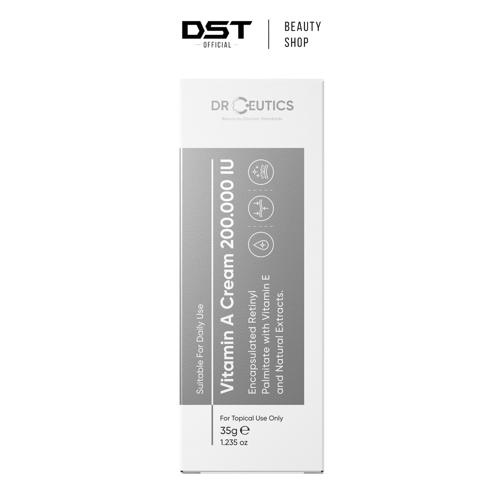 DRCEUTICS - Kem Dưỡng Vitamin A Chống Lão Hoá Và Căng Mịn Da