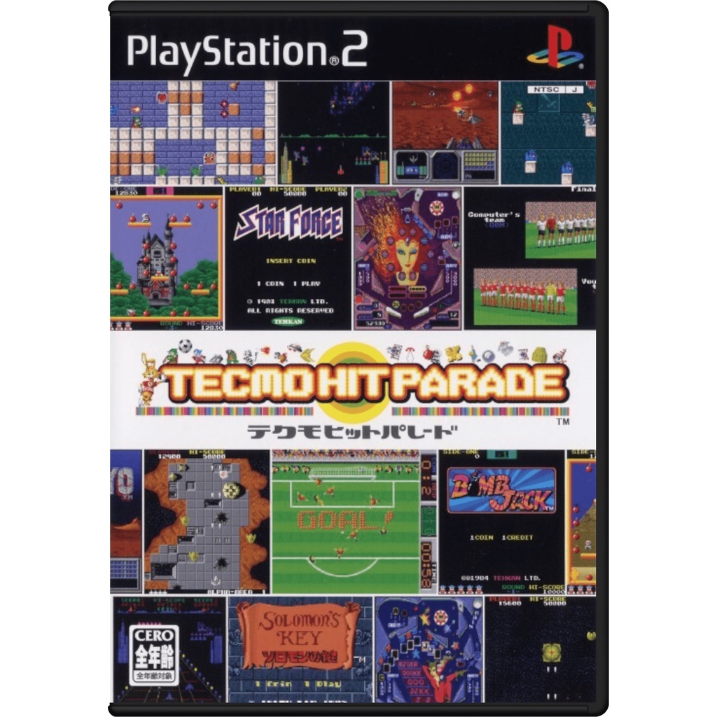 Tecmo Hit Parade - Đĩa game PS2