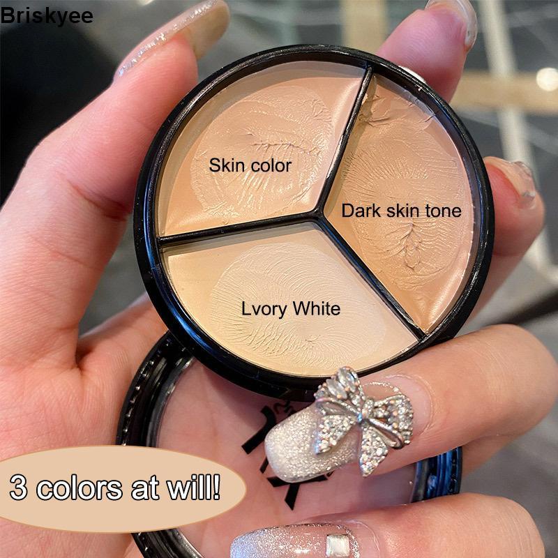 🎶Bảng Kem Che Khuyết Điểm 3 Màu Che Phủ Quầng Thâm Mắt Và Mặt Chuyên Nghiệp