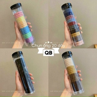 Hộp chun ống 20 dây buộc tóc