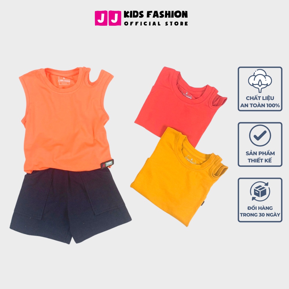 Đồ bộ bé gái thời trang thiết kế cá tính, màu sắc tươi sáng - JJ Kids