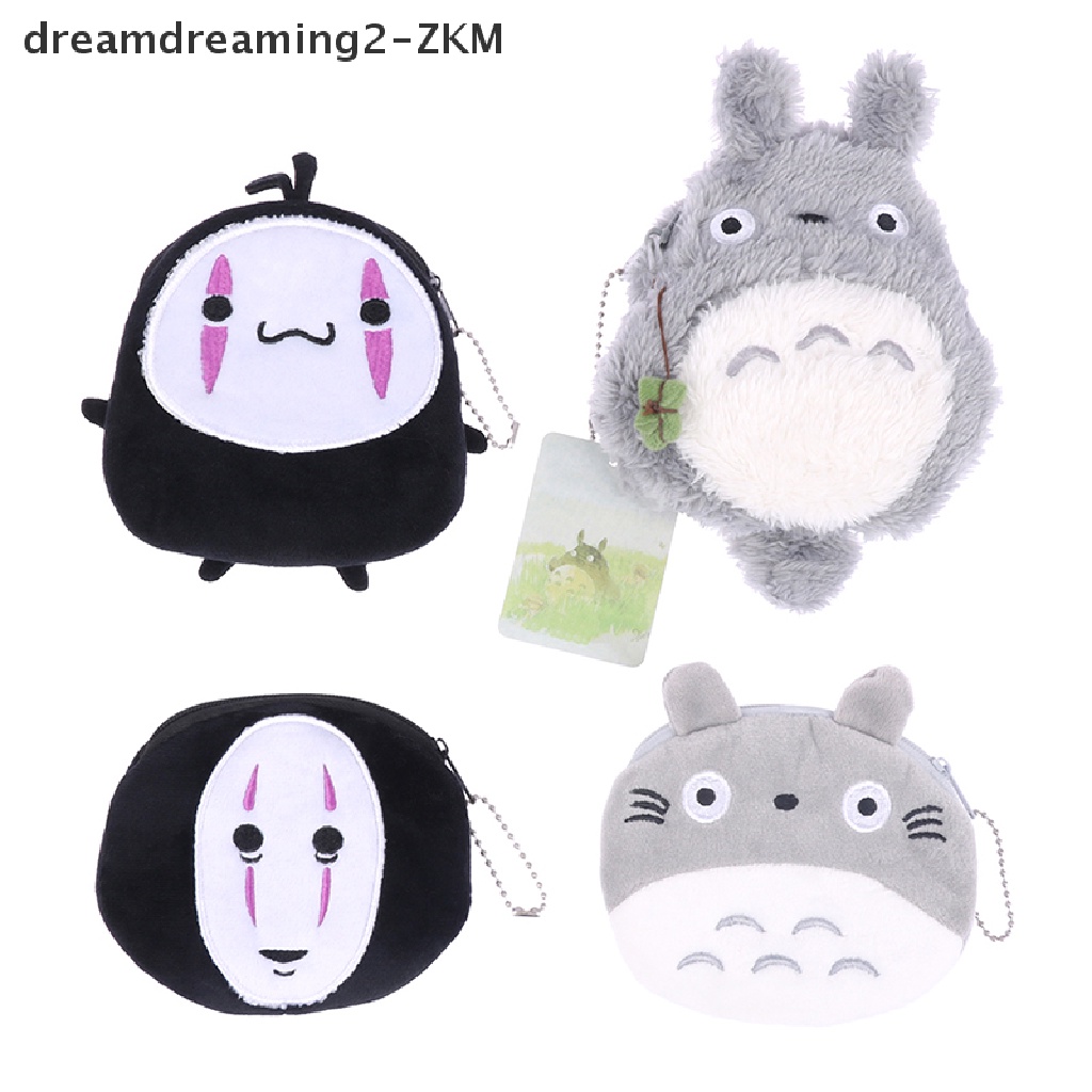 [Dreaming] Móc Khóa / Ví Tiền Xu Hình Búp Bê Anime Totoro Hóa Trang Mới [zkm]