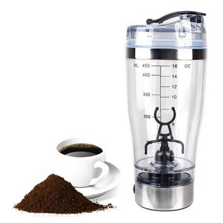 Bình Lắc Protein Chạy Điện USB Mini 450ml / 600ml