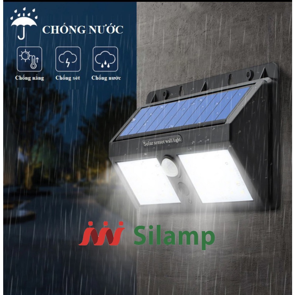 Đèn led Năng Lượng Mặt Trời 20-40 Led