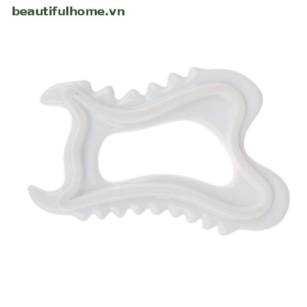 Bảng Mát Xa Mặt / Cơ Thể Hình Chữ Nhật Bằng Gốm Gua Sha