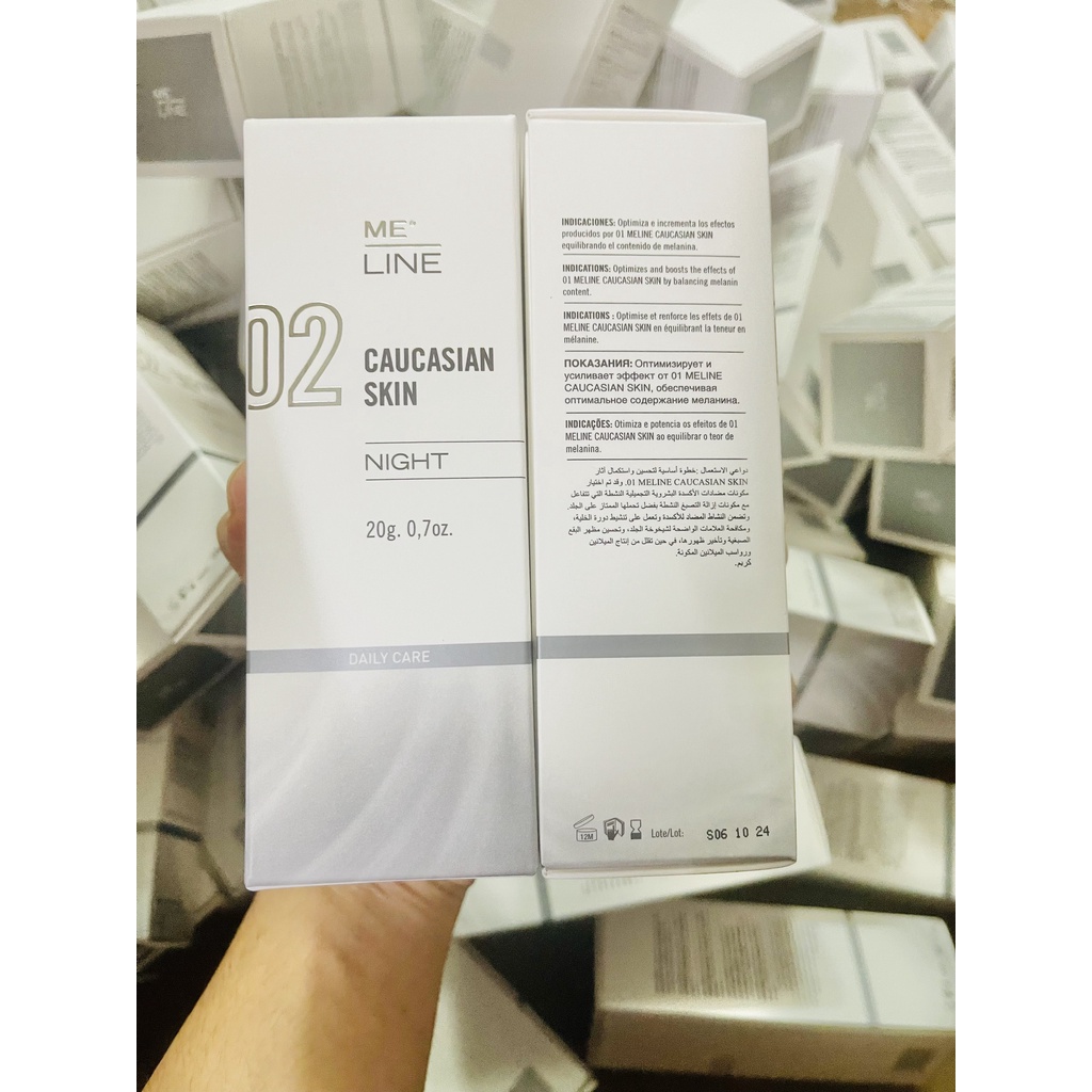 Meline 02 , innoaesthetics, Caucasian Skin Day HUYẾT THANH GIẢM THÂM, 30ML Phân Giải Sắc Tố Dưỡng Trắng Sáng Da