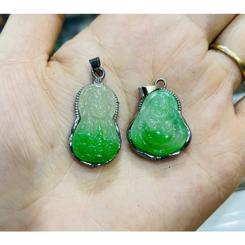 Phật Bà Phật Di lặc làm mặt dây đeo cho bé bình an vui vẻ