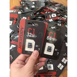 Thẻ nhớ Hikvision 32G 32GB Micro SD, cho camera, máy ảnh, điện thoại (chính hãng 5 năm)