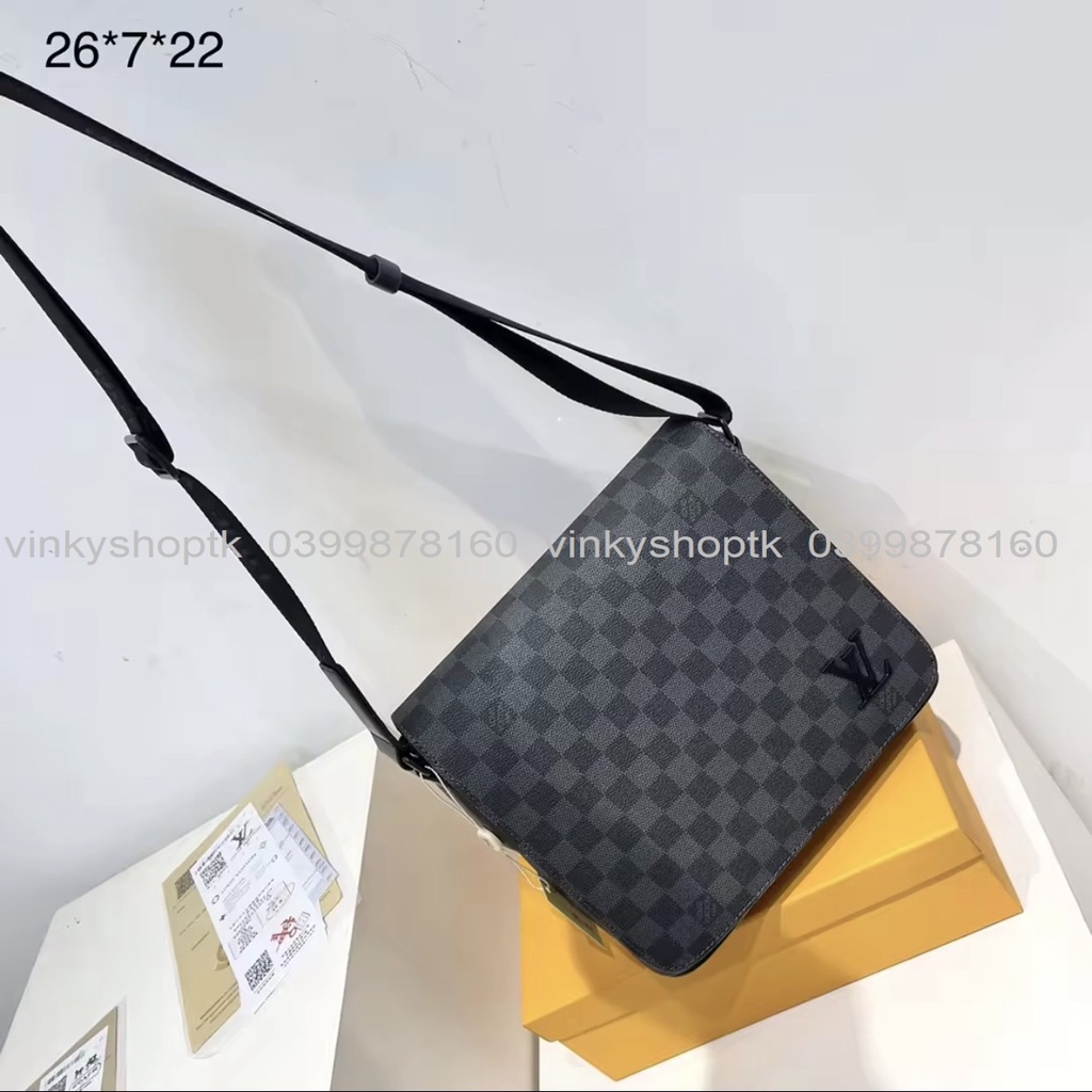 TÚI ĐEO CHÉO NAM LV103 GALAXY FULLBOX SHIP GRAB
