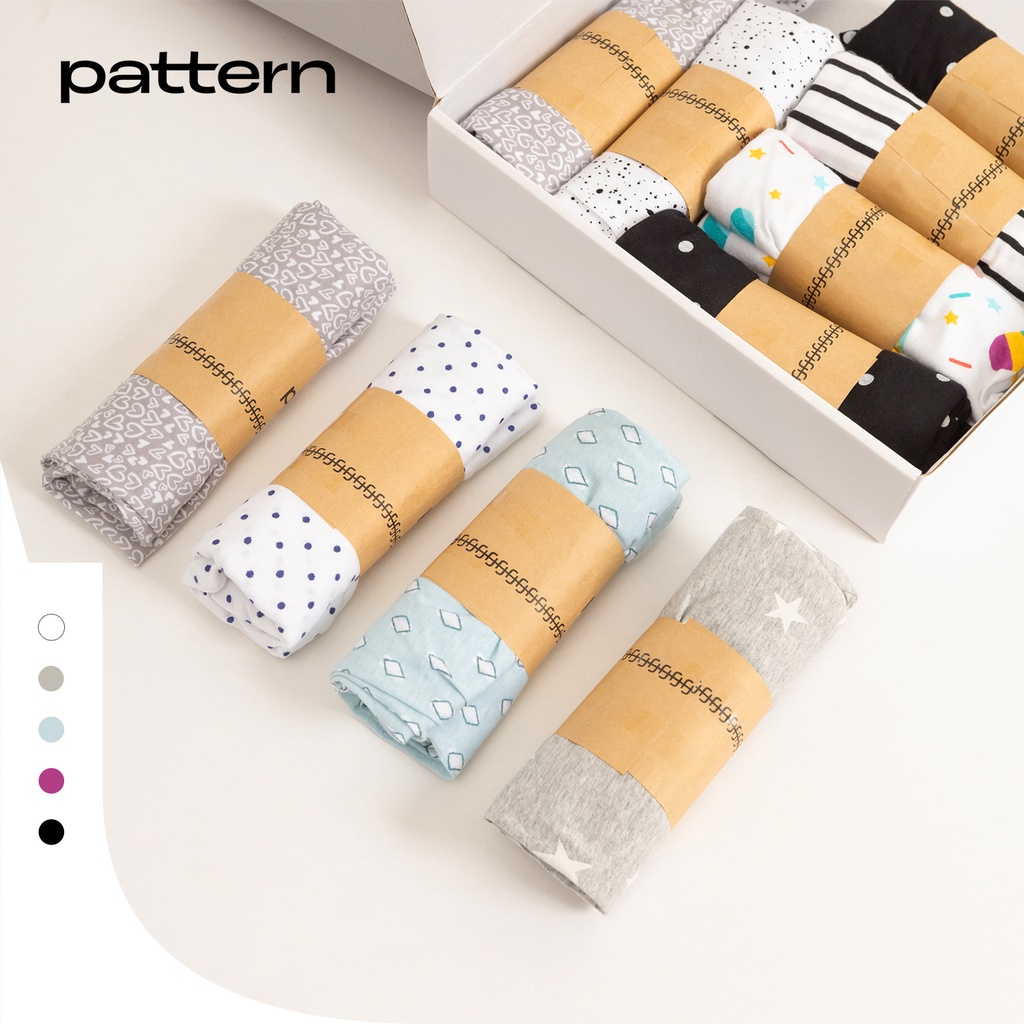 COMBO 3 Quần short ngủ PATTERN nhiều màu sắc PQ012