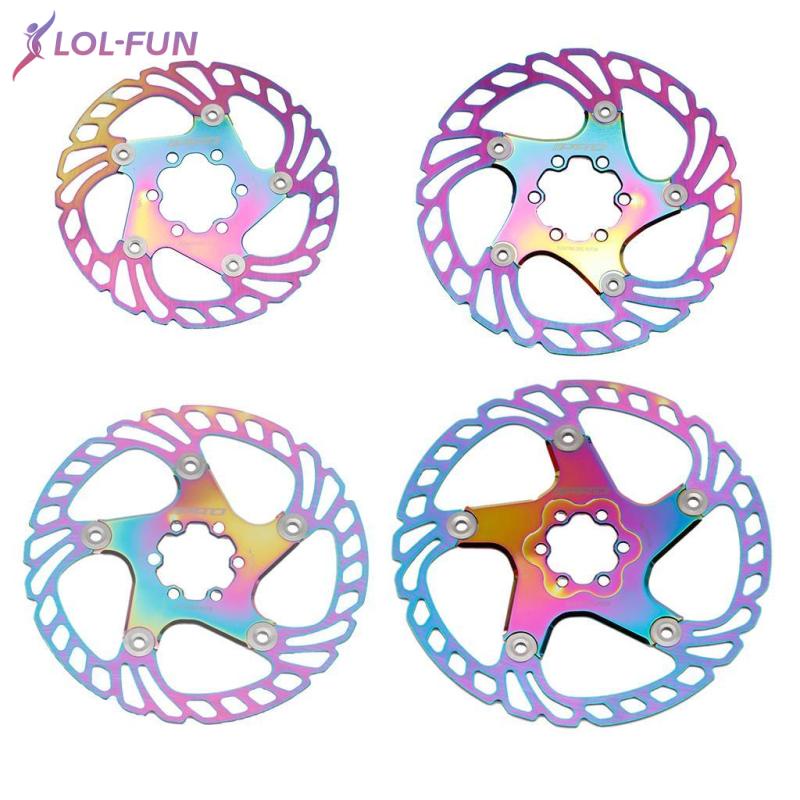 Phanh đĩa IUIU 140/ 160/ 180/ 203mm bằng hợp kim thép không gỉ chuyên dụng cho xe đạp leo núi