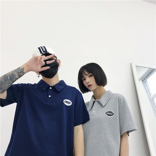 Order áo thun unisex polo tay lỡ cross