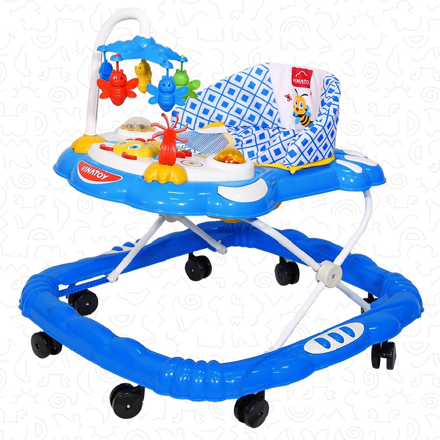 Xe Tập Đi Nhựa Chợ Lớn L4 Con Ong - Dành Cho Bé Từ 6 - 12 Tháng - M1849-XTĐ