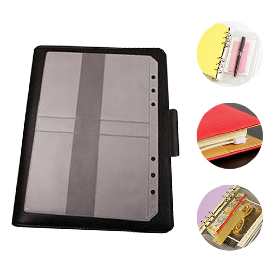 Túi Đựng Sổ Tay Nhật Ký Bằng PVC Có Khóa Kéo Tiện Dụng