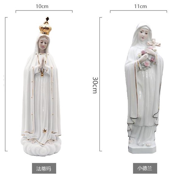 Tượng Mô Hình Nhân Vật Mary Rude Fati Mazu Brother Bằng Gốm