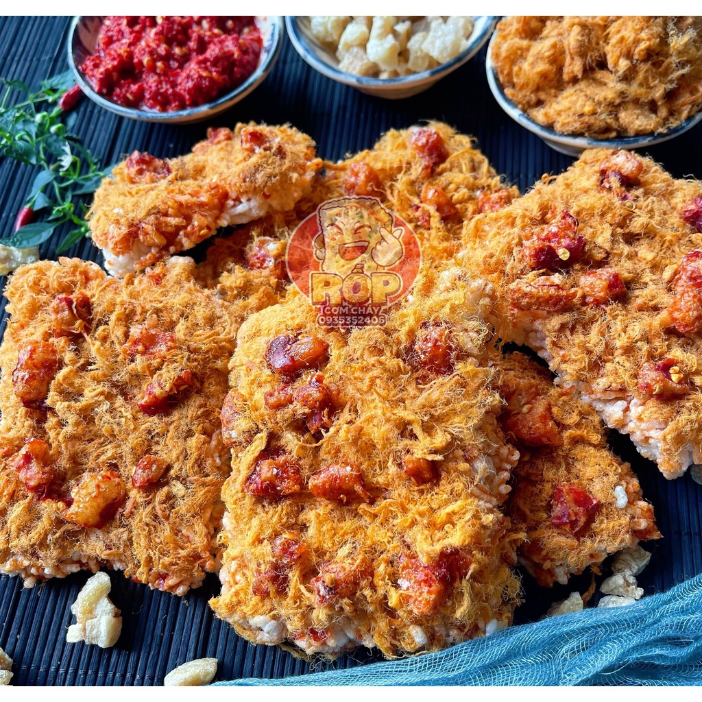 - CƠM CHÁY TÓP MỠ CHÀ BÔNG