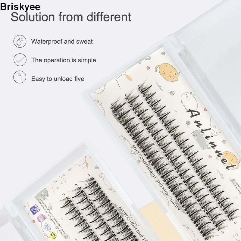 🎶Mi khay lông thỏ siêu mềm tự nhiên,dế bắt keo dày 0.07 MIX  mm- dụng cụ nối mi - mi fan