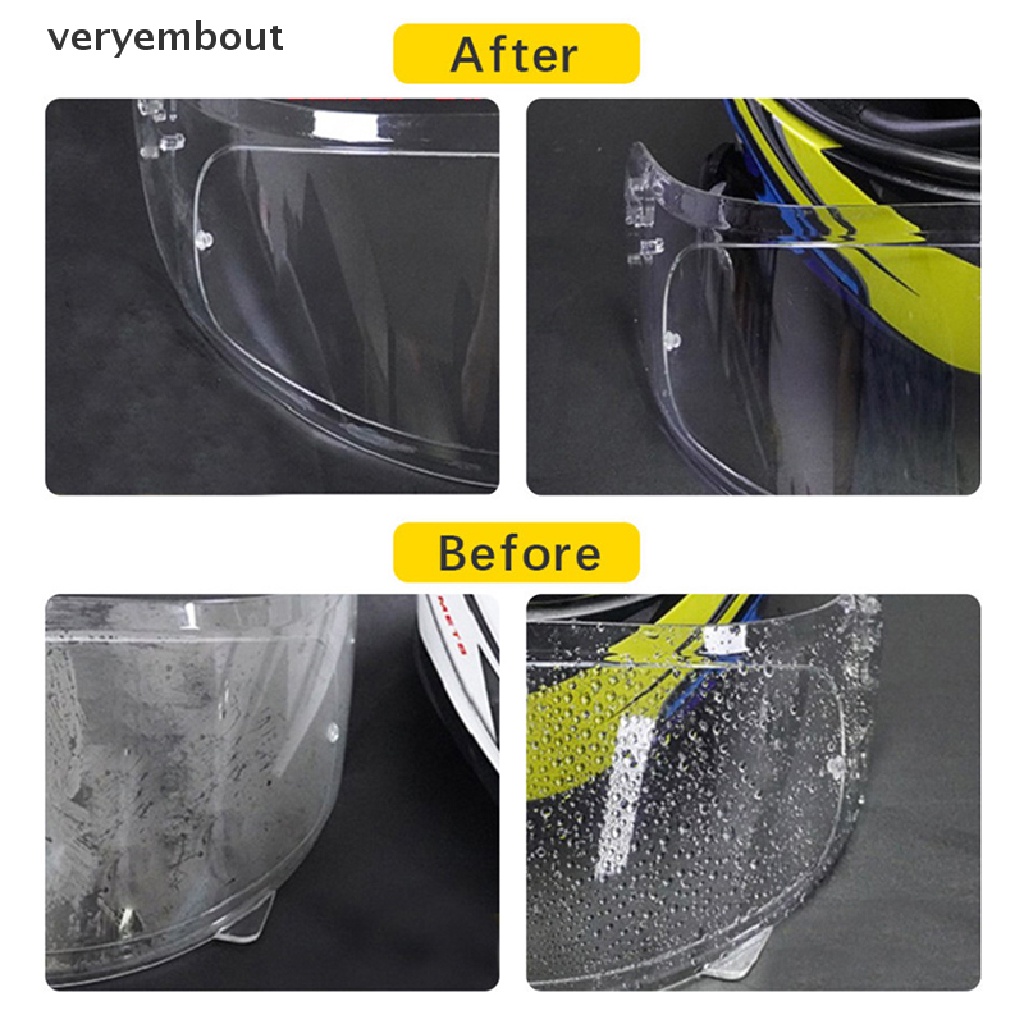 Phim Dán Chống Sương Mù / Nước Mưa Thông Dụng Cho Mũ Bảo Hiểm Xe Máy