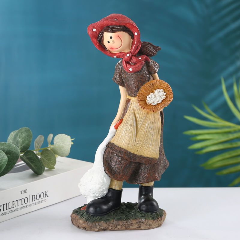 Cặp Đôi Phong Cách Đồng Quê Pháp Làm Quà Tặng Năm Mới Cho Bạn Trai Bạn Gái Trang Trí Nhà Cửa