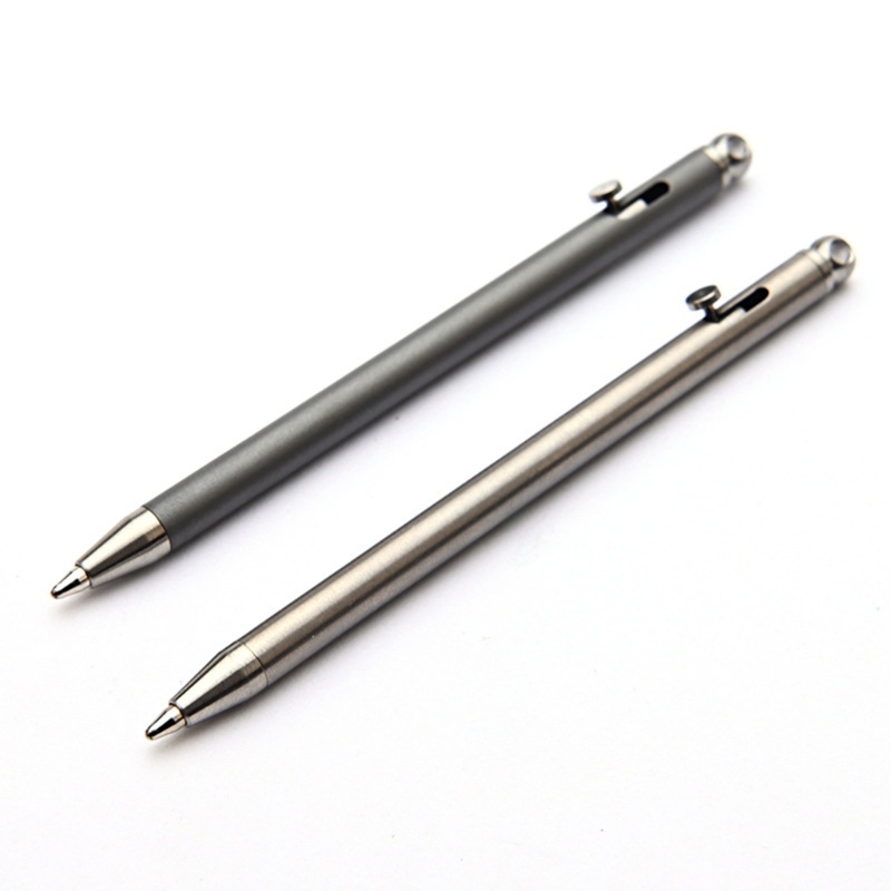 Bút Bi Mini EDC Bằng Titan Bền Bỉ Dùng Ngoài Trời