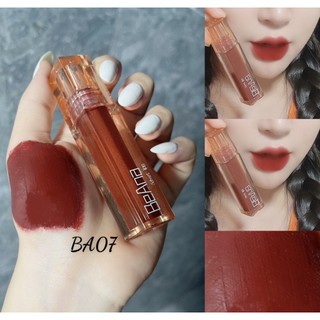 [BA07 Đỏ Đất]  Son B.A Ver4 Không Chì Mềm Môi Siêu Lì