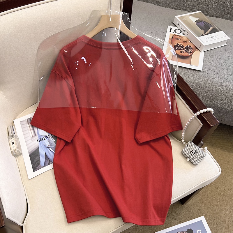 NRVP Áo Thun 100% Cotton Tay NgắN Plus Size Cho Nam Và Nữ