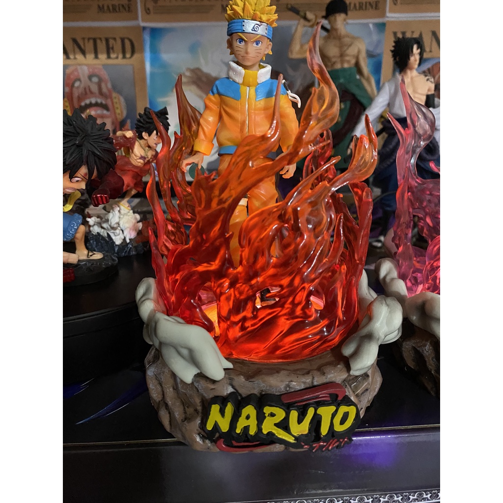 Mô Hình Naruto x sasuke thời thơ ấu có led có hiểu ứng Mô Hình Naruto giá rẻ