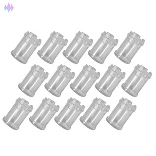 Set 100 chụp đèn led diode 5mm trong suốt