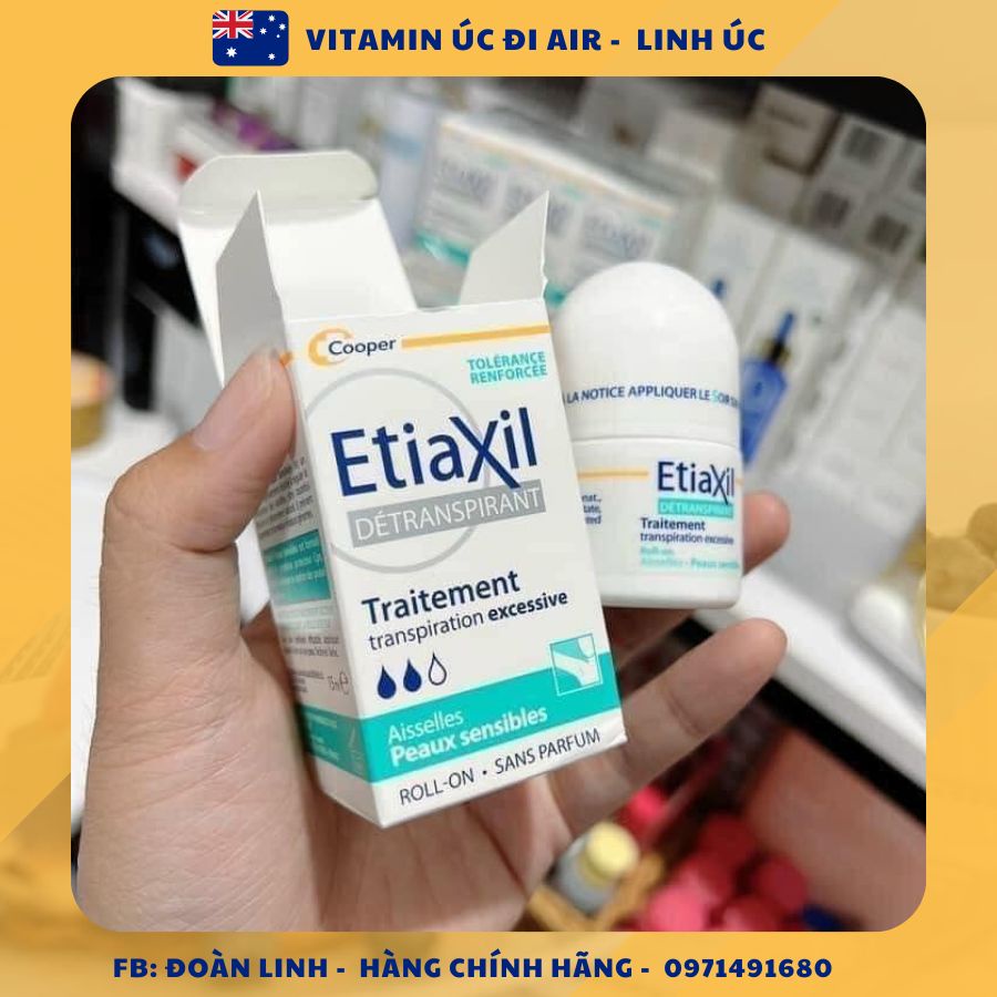 Lăn khử mùi ETIAXIL chính hãng Pháp 15ml