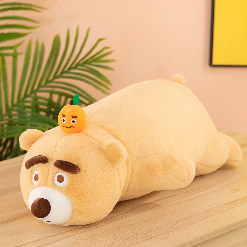 Gấu Nhồi Bông Dáng Dài Thiết Kế Kiểu Hoạt Hình Dễ Thương