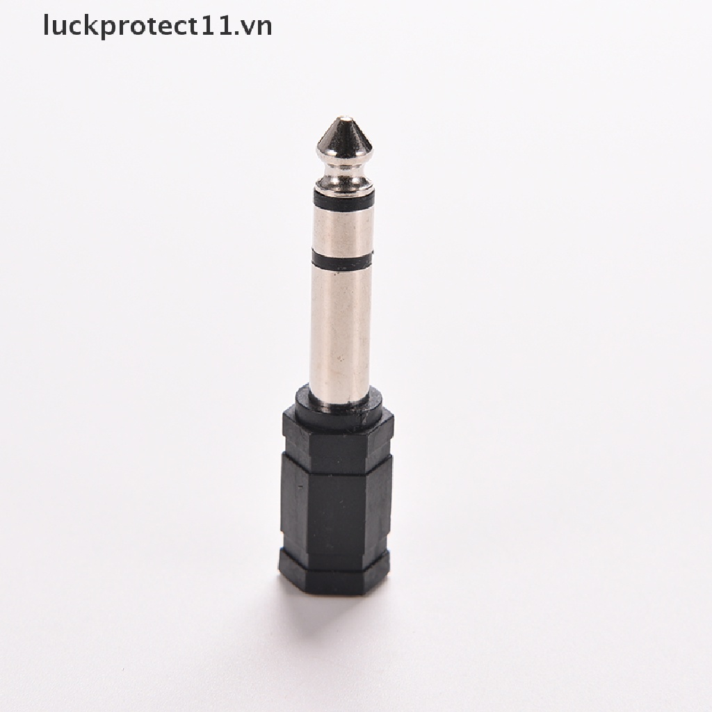 * 3c &amp; NEW * 1 Giắc Chuyển Đổi Từ 6.5mm 1 / 4 Male Sang 3.5mm 1 / 8 Female Audio Mic Đầu Cắm Chuyển Đổi Âm Thanh Từ 6.5mm 1 / 4 Male Sang 3.5mm 1 / 8 Female Áo Thun Thiết Kế Mới Năng Động Thời Trang Dành Cho 333