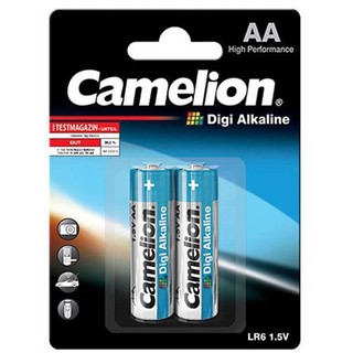 Vỉ 2 viên Pin AA / AAA Camelion Digi Alkaline Chính Hãng