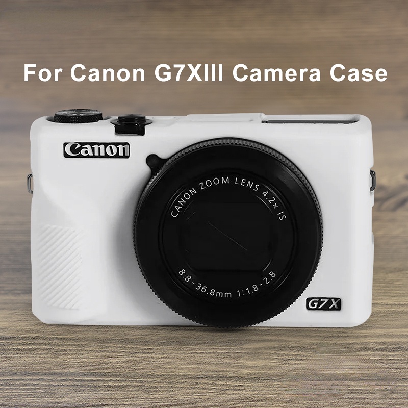 Vỏ Silicon Mềm Bảo Vệ Thân Máy Ảnh Canon G7XIII G7X mark III G7X3