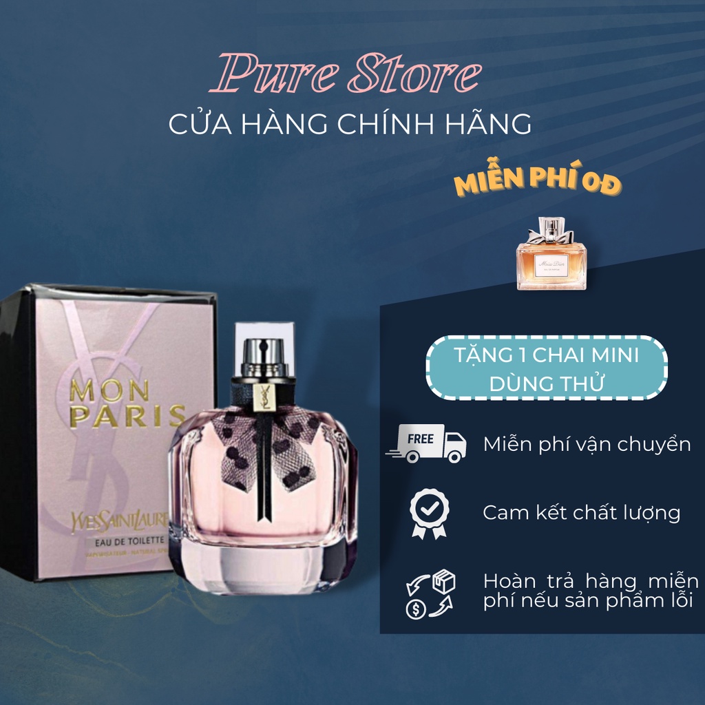 Nước hoa MON PARIS, nước hoa nữ thơm lâu hàng authentic