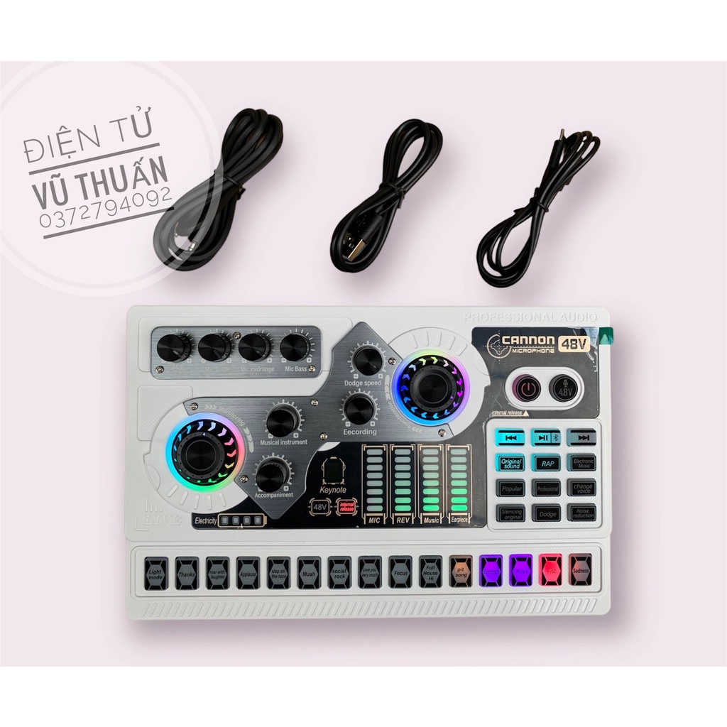 Mới nhất 2023 Sound card X5 thu âm livestream hát karaoke online có bluetooth tích hợp sẵn nguồn 48V